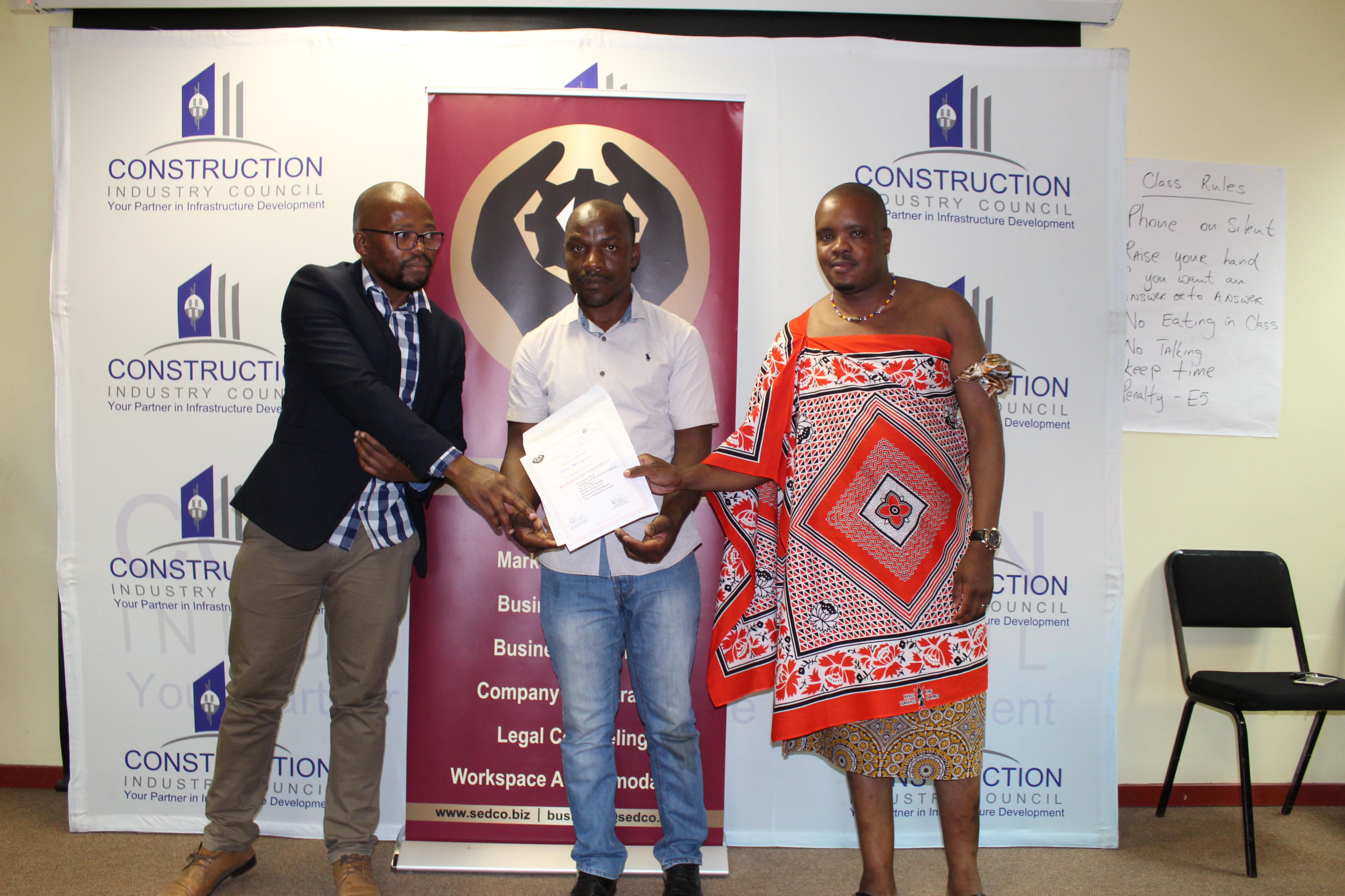 SEDCO CIC Training Book keeping- 2018